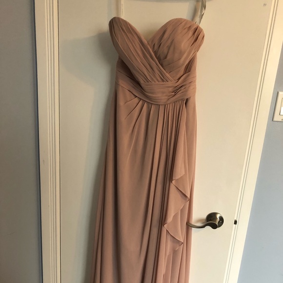 Frost Rose Bridesmaid Dress - Picture 1 of 4